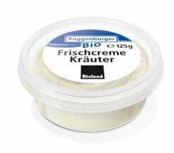 Roggenburger Bio Prepacking Frischcreme Kräuter, 1