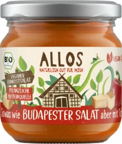Allos Feinkostsalat Wie Budapester, 165 G Glas
