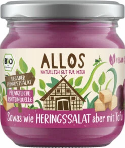 Allos Feinkostsalat Wie Hering, 165 G Glas