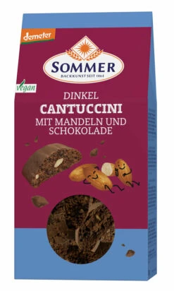 Sommer & Co. Dinkel Schoko Cantuccini, 150 G Packu