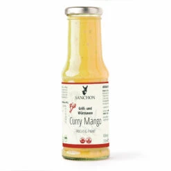 Sanchon Grill-und Würzsauce Curry Mango, 210 Ml Fl