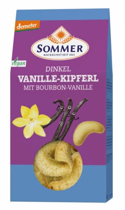 Sommer & Co. Dinkel Vanille Kipferl, 150 G Packung