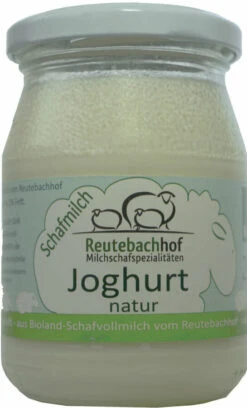 Reutebachhof Schafjoghurt, 250 Gr Glas
