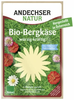 Andechser Natur Bergkäse In Scheiben, 125 G Packun