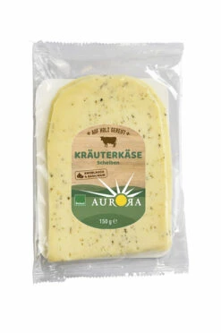Aurora Gold Kräuterkäse Scheiben, 150 G Packung