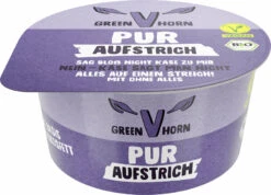 Greenhorn Veganer Aufstrich Pur, 125 G Becher