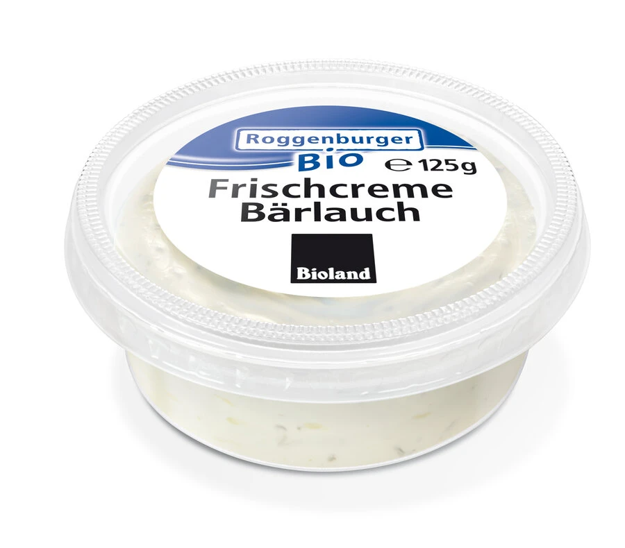 Roggenburger Bio Prepacking Frischcreme Bärlauch, 3 Roggenburger Bio Prepacking Frischcreme Bärlauch,