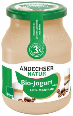 Andechser Natur Jogurt Mild Latte Macchiato, 500 G