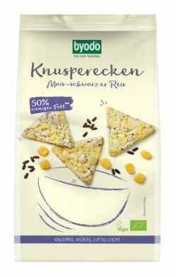 Byodo Knusperecken Mais-schwarzer Reis, 90 Gr Pack