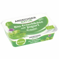 Andechser Natur Bio Frischkäse Kräuter, 175 G Bech