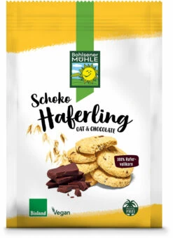 Bohlsener Mühle Schoko Haferlinge, 125 Gr Packung