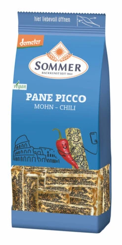 Sommer & Co. Pane Picco Mohn Und Chilli, 150 G Pac