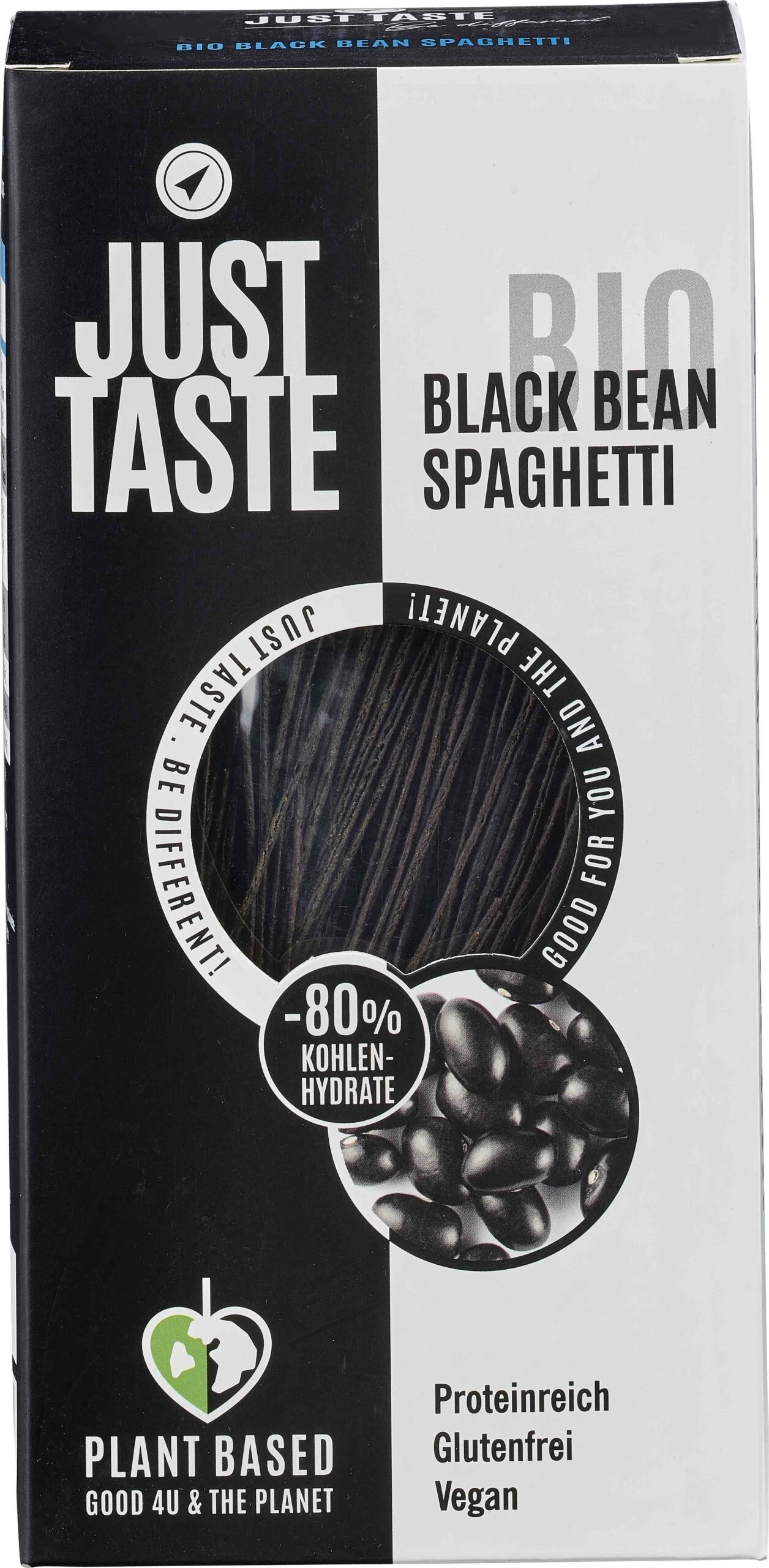 Just Taste Black Bean Spaghetti, 250 Gr Packung 3 Just Taste Black Bean Spaghetti, 250 Gr Packung
