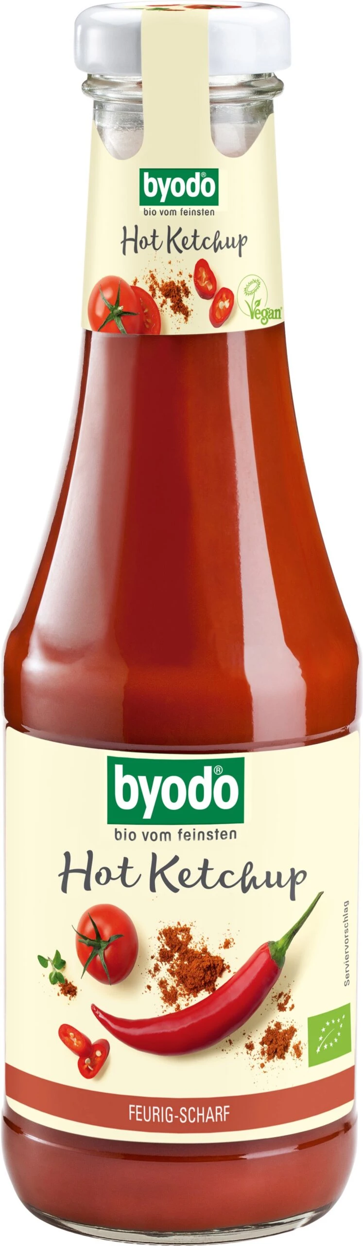 Byodo Hot Ketchup, 500 Ml Flasche 3 Byodo Hot Ketchup, 500 Ml Flasche