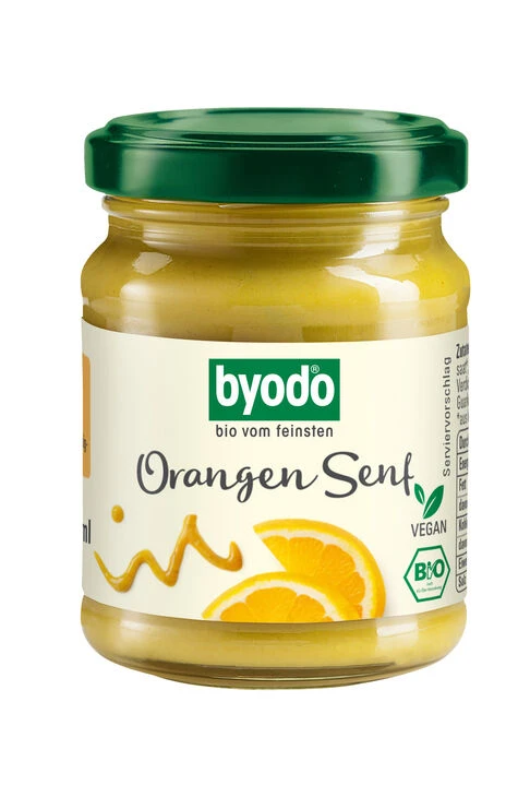 Byodo Orangen Senf, 125 Ml Glas 3 Byodo Orangen Senf, 125 Ml Glas