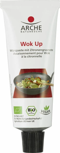 Arche Naturküche Wok Up, Würzpaste Mit Zitronengrasnote 50 Gr Tube