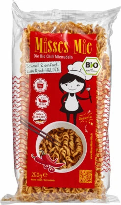 Misses & Mister Mie Chili Mie-Nudeln, 250 Gr Packung