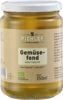 Biometzgerei Pichler Gemüsefond, 350 Ml Glas