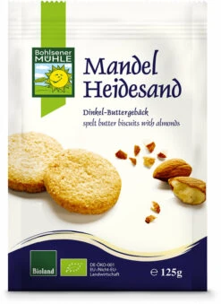 Bohlsener Mühle Mandel-Heidesand, 125 G Packung