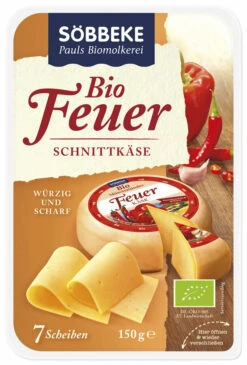 Söbbeke Feuerkäse In Scheiben, 150 G Packung
