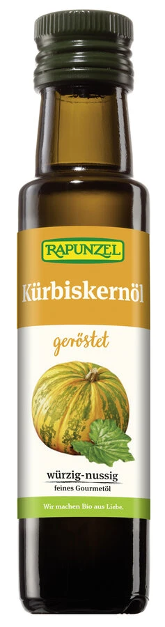 Rapunzel Kürbiskernöl Geröstet, 100 Ml Flasche