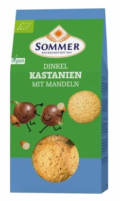 Sommer & Co. Dinkel Kastanienplätzchen Mit Mandeln