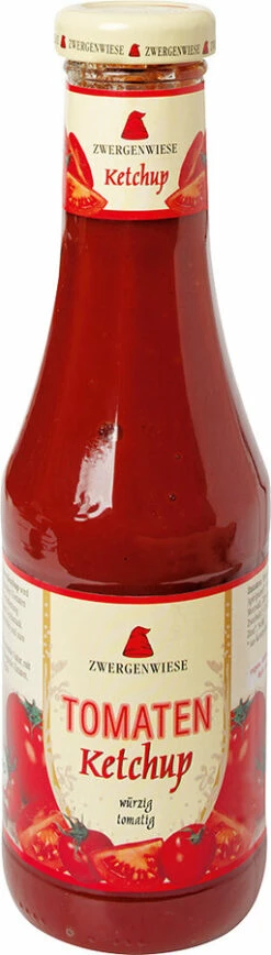 Zwergenwiese Tomaten-Ketchup, 500 Ml Flasche