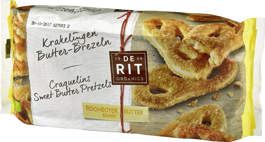 De Rit Butter-Brezeln, 150 G Packung 3 De Rit Butter-Brezeln, 150 G Packung