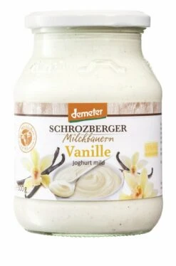 Schrozberger Milchbauern Joghurt Vanille, 500 Gr G