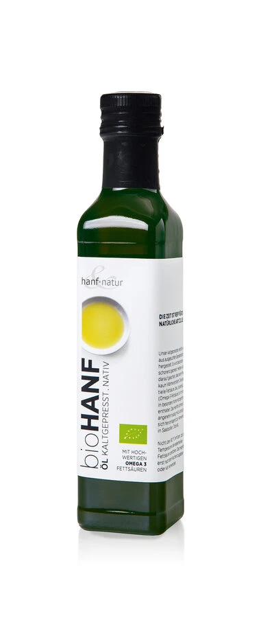 Hanf & Natur Hanföl, Nativ, 250 Ml Flasche 3 Hanf & Natur Hanföl, Nativ, 250 Ml Flasche