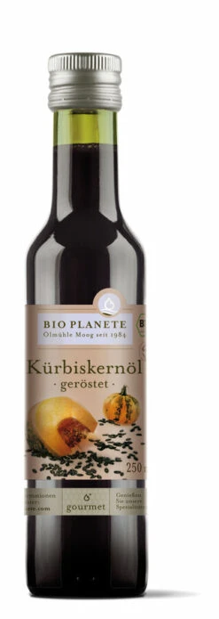 BIO PLANÈTE Kürbiskernöl Geröstet, 250 Ml Flasche