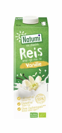 Natumi Reisdrink Vanille, 1 Ltr Packung