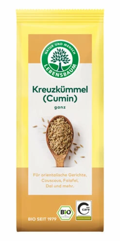 Lebensb Kreuzkümmel, Ganz (Kumin) 40 Gr Packung