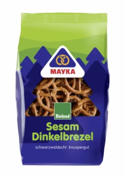 Mayka Dinkel Sesam Brezel, 125 G Packung
