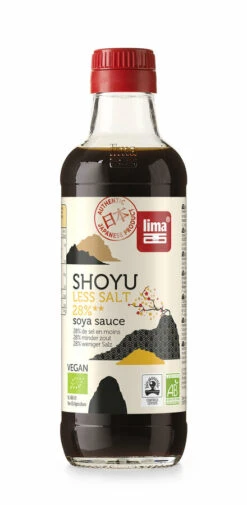Lima Shoyu, 28% Weniger Salz, 250 Ml Flasche