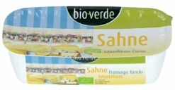 Bio-verde Sahne Schmelzkäse, 175 G Becher