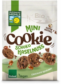Bohlsener Mühle Mini Cookie Schoko Haselnuss, 125