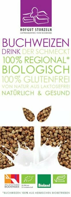Hofgut Storzeln Buchweizen Drink Natur Pur, 1 Ltr