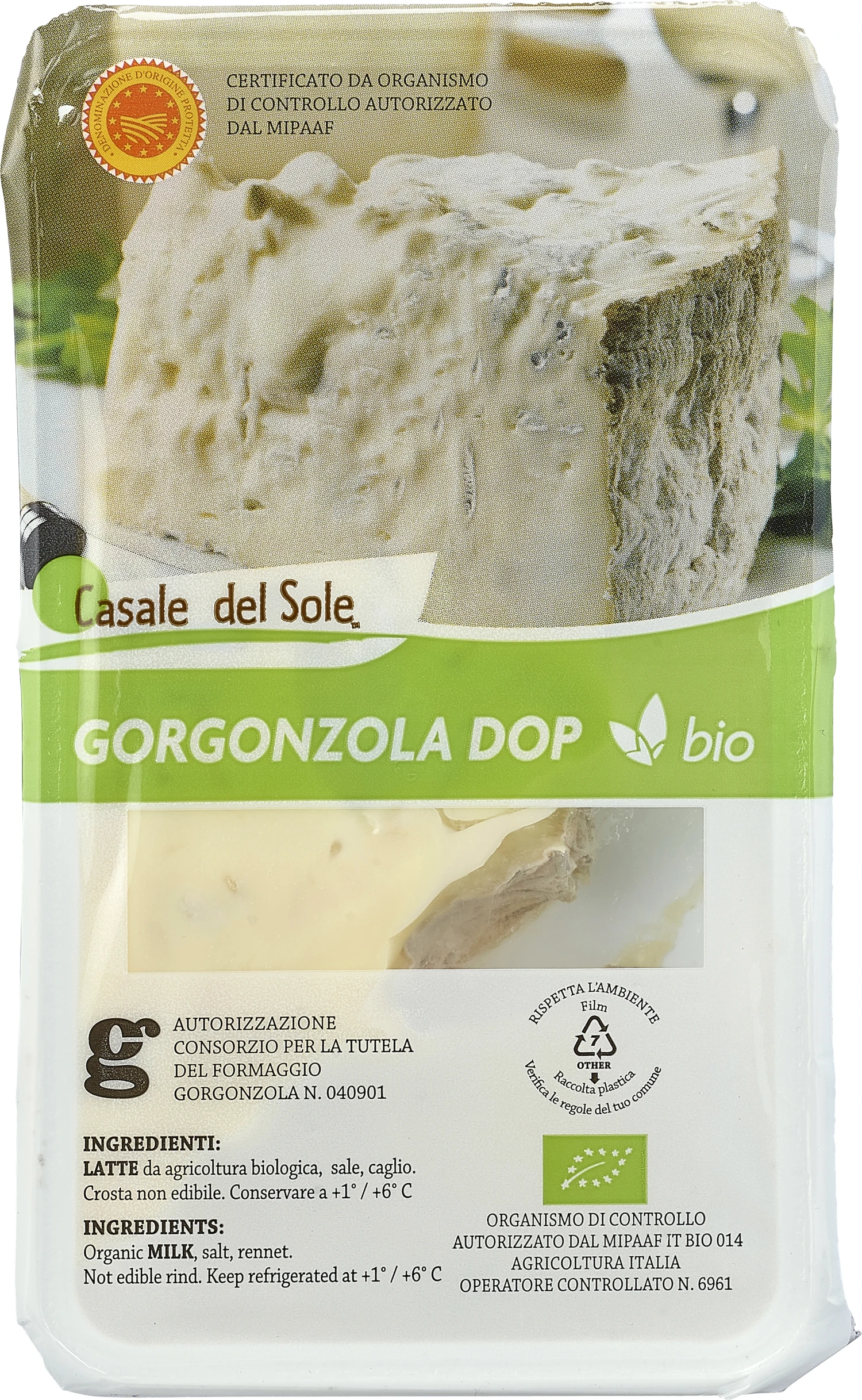 Casale Del Sole Gorgonzola D.O.P, 150 G Schale 3 Casale Del Sole Gorgonzola D.O.P, 150 G Schale