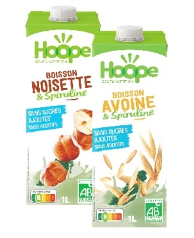 HOOPE Hafer Drink Mit Spirulina, 1 L Packung 3 HOOPE Hafer Drink Mit Spirulina, 1 L Packung